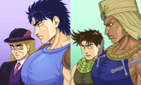 Image 2 of JJBA Big Bazonga Bois prints (1/2)