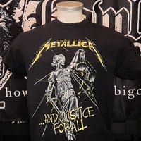 Image 1 of Metallica "...And justice for all" shirt