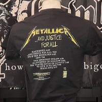 Image 2 of Metallica "...And justice for all" shirt