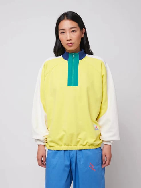 Image of 1-Sudadera relaxed color block 