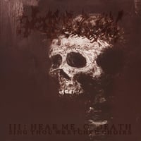Encoffination "III - Hear Me, O' Death (Sing Thou Wretched Choirs)" CD