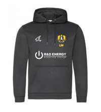 Black Poly Training Hoody
