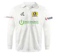 White Senior Playing Shirt