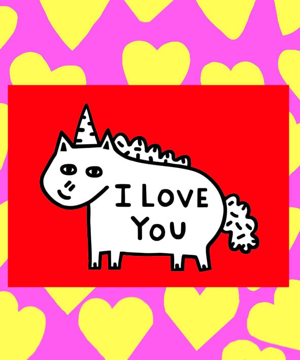 Image of  I Love You Prints