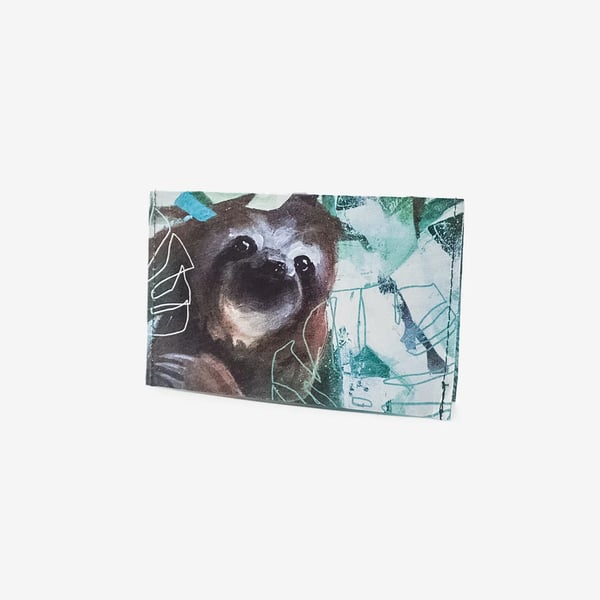 Image of RFID Kartenhalter Happy Sloth
