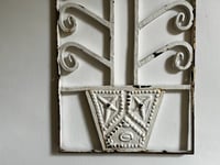 Image 6 of Set of Two Art Nouveau Screens with Floral Patterns