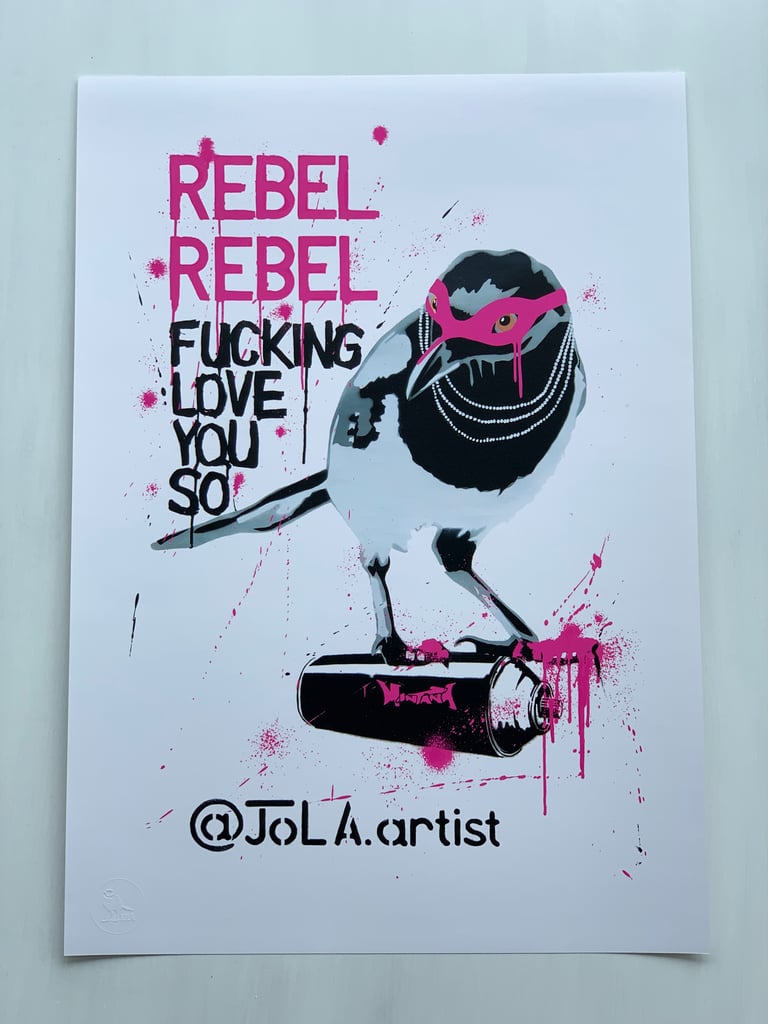 REBEL REBEL Limited Edition A2 Prints Image 4