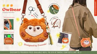 [ MALAYSIAN BUYERS ONLY ] Owlbear Crossbody Plush Purse Bag