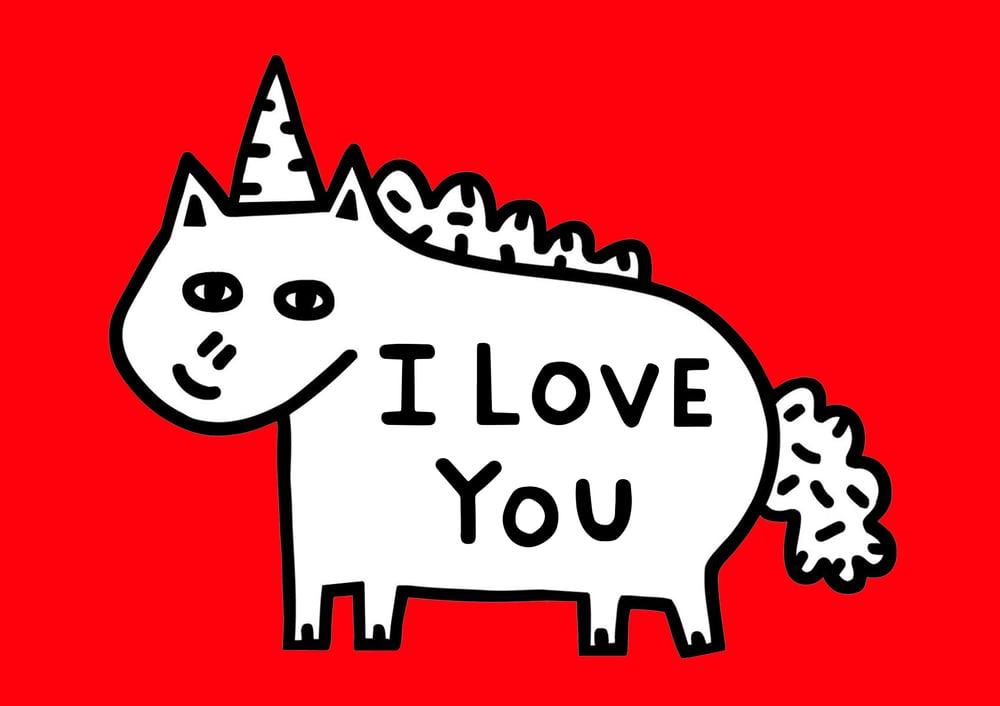 Image of  I Love You Prints