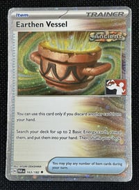 Earthen Vessel -  163/182 - Play! Pokemon TCG Prize Pack Series 5 Cosmos Holo Promo