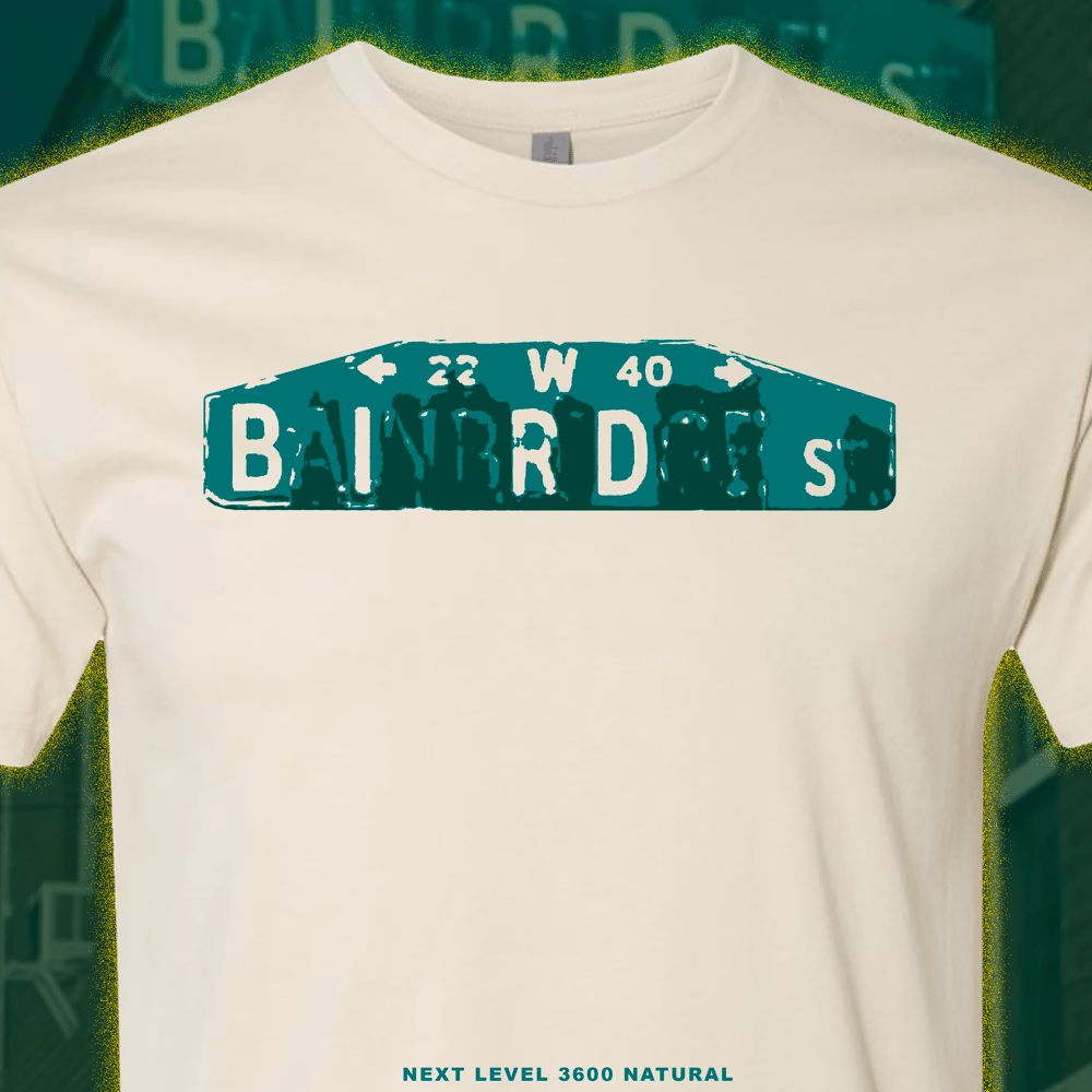 Image of BIRDS Street Sign - t-shirt