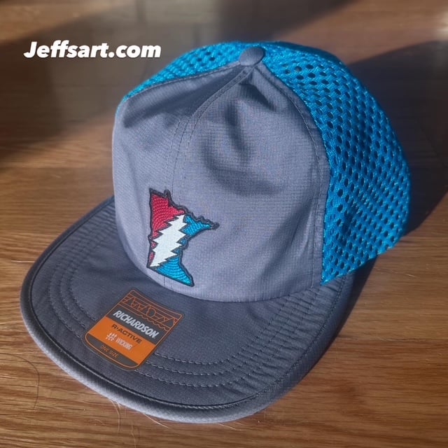 Steal Your State Hat - Blue or Black Wicking