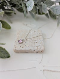 Image 1 of Lavender Amethyst Necklace 