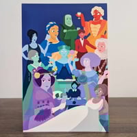 Carte postale Femmes en science Europe