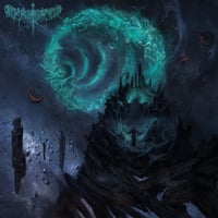 Image 3 of Cosmic Putrefaction – "Emerald Fires Atop the Farewell Mountains" Tape