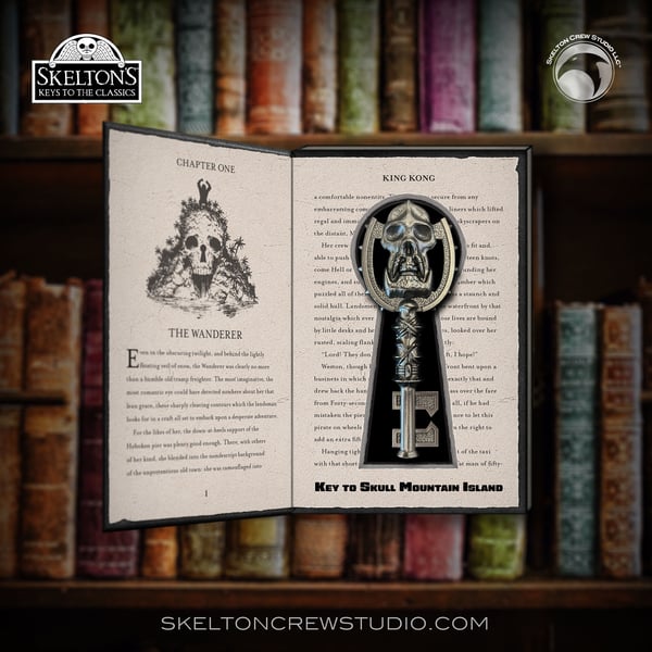 Image of Skelton's Keys to the Classics: Key to Skull Mountain Island from King Kong!