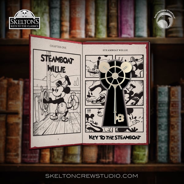 Image of Skelton's Keys to the Classics: Key to the Steamboat from Steamboat Willie!