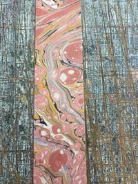 Image 3 of A4 Hand Marbled Mount / Mat - no.1 of 8 // Feb 2025