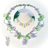 Image 1 of Lilac Necklace 🎀🌿