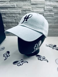 Image 1 of Denim hacktivist dad cap 