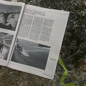 Image of ISSUE 2 February 2025 - Fantastic Acid Newspaper "Du Surf Situationniste". English-french