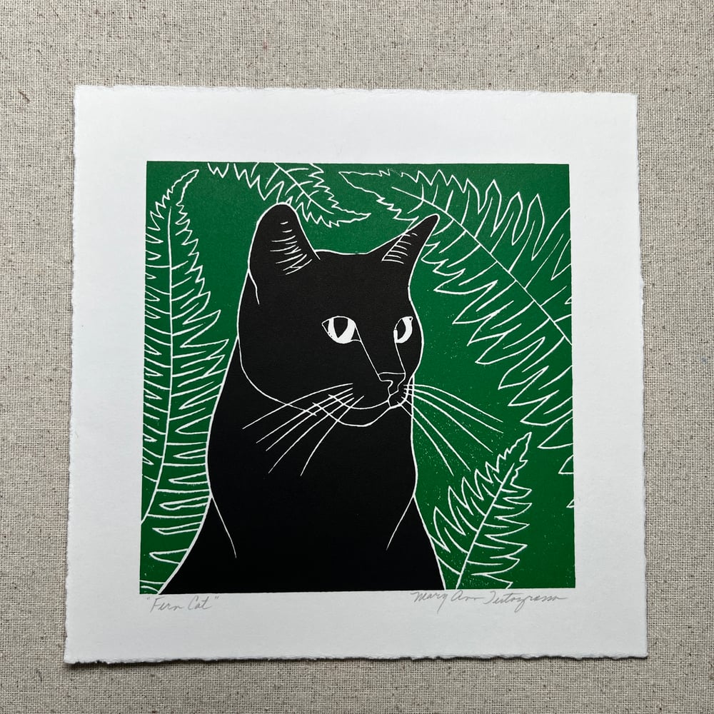 Image of SECONDS SALE - Fern Cat #2