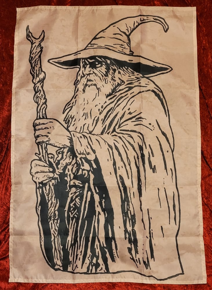 Image of The Wizard custom flag 