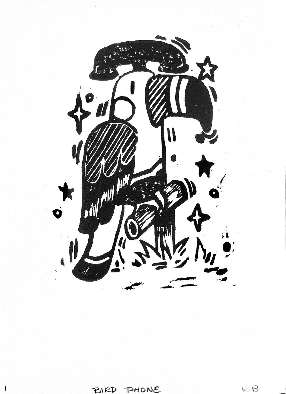Bird Phone Print