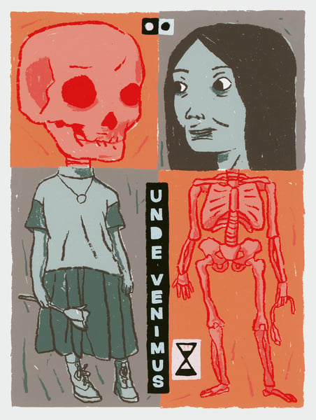 Image of Unde Venimus Silkscreen Print