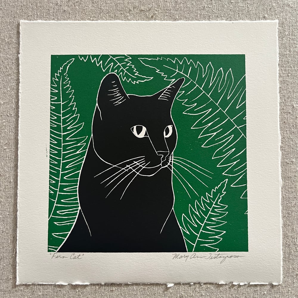 Image of SECONDS SALE - Fern Cat #9