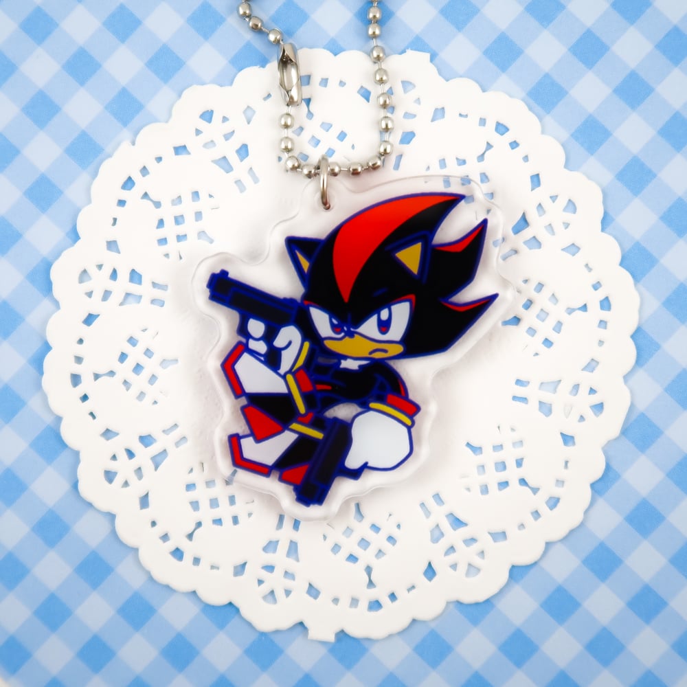 Sonic and "Friends" Keychain