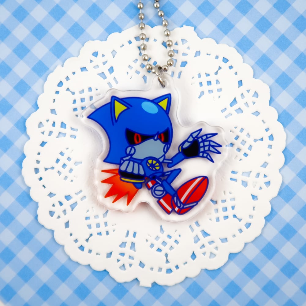 Sonic and "Friends" Keychain