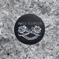 Image 1 of Fuck Cancer Sabra Starr Benefit Sticker