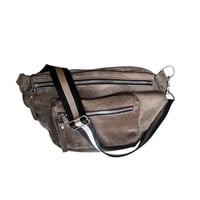 Image 1 of The Grey Suede Keith Bag 