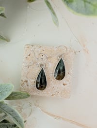 Image 1 of Polychrome Jasper Dangly Earrings