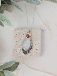 Image 1 of Butterfly Wing OOAK Necklace
