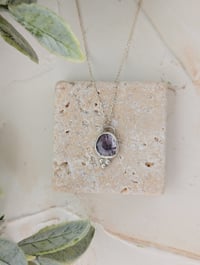 Image 1 of Iolite OOAK Gemstone Necklace