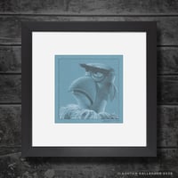 Image 3 of SAM THE EAGLE DRAWING STUDY