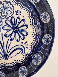Image 3 of Flower folk plate