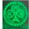 CELTIC SHAMROCK LIGHTED WINDOW ORNAMENT