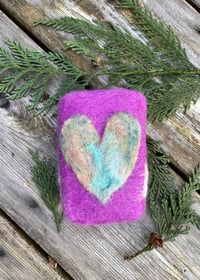 Image 2 of Custom Order Soap: Cat & Heart #3