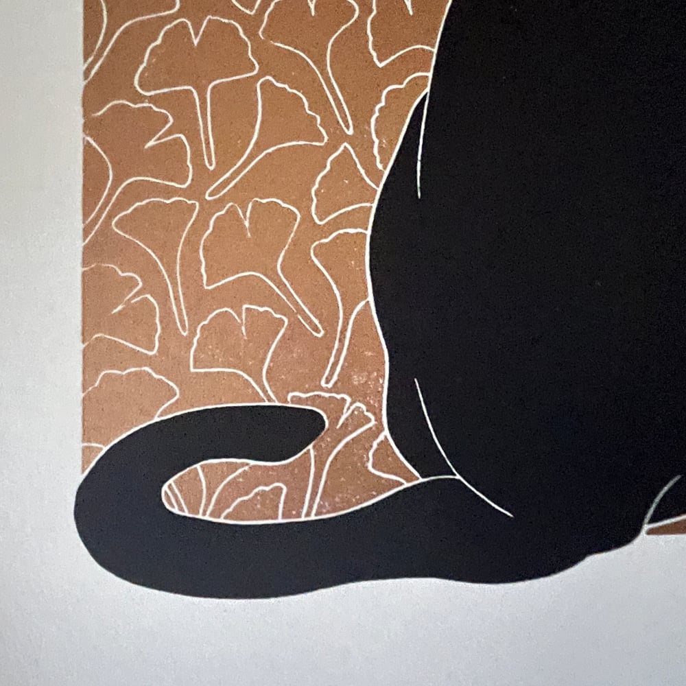 Image of SECONDS SALE - Ginkgo Cat #22