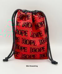 Image 3 of HOPE Drawstring Bag - Made To Order