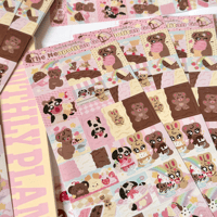 Image 1 of The Neapolitan Gals Sticker Sheet