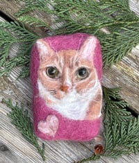 Image 1 of Custom Order: Soap: Cat & Heart #2