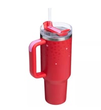 Image 2 of Stanley™️ Valentine’s Day Quencher “Ruby Hearts” | 40 Oz. FlowState