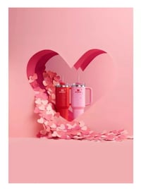 Image 5 of Stanley™️ Valentine’s Day Quencher “Ruby Hearts” | 40 Oz. FlowState