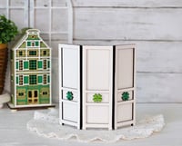 Image 1 of Mini St. Patrick's Day Dressing Screen
