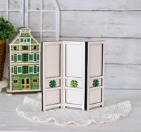Image 2 of Mini St. Patrick's Day Dressing Screen