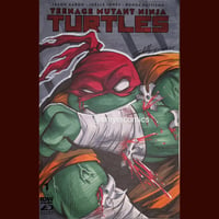 Original Art - TMNT #1 Comic Book- RAPHAEL Sketch Cover